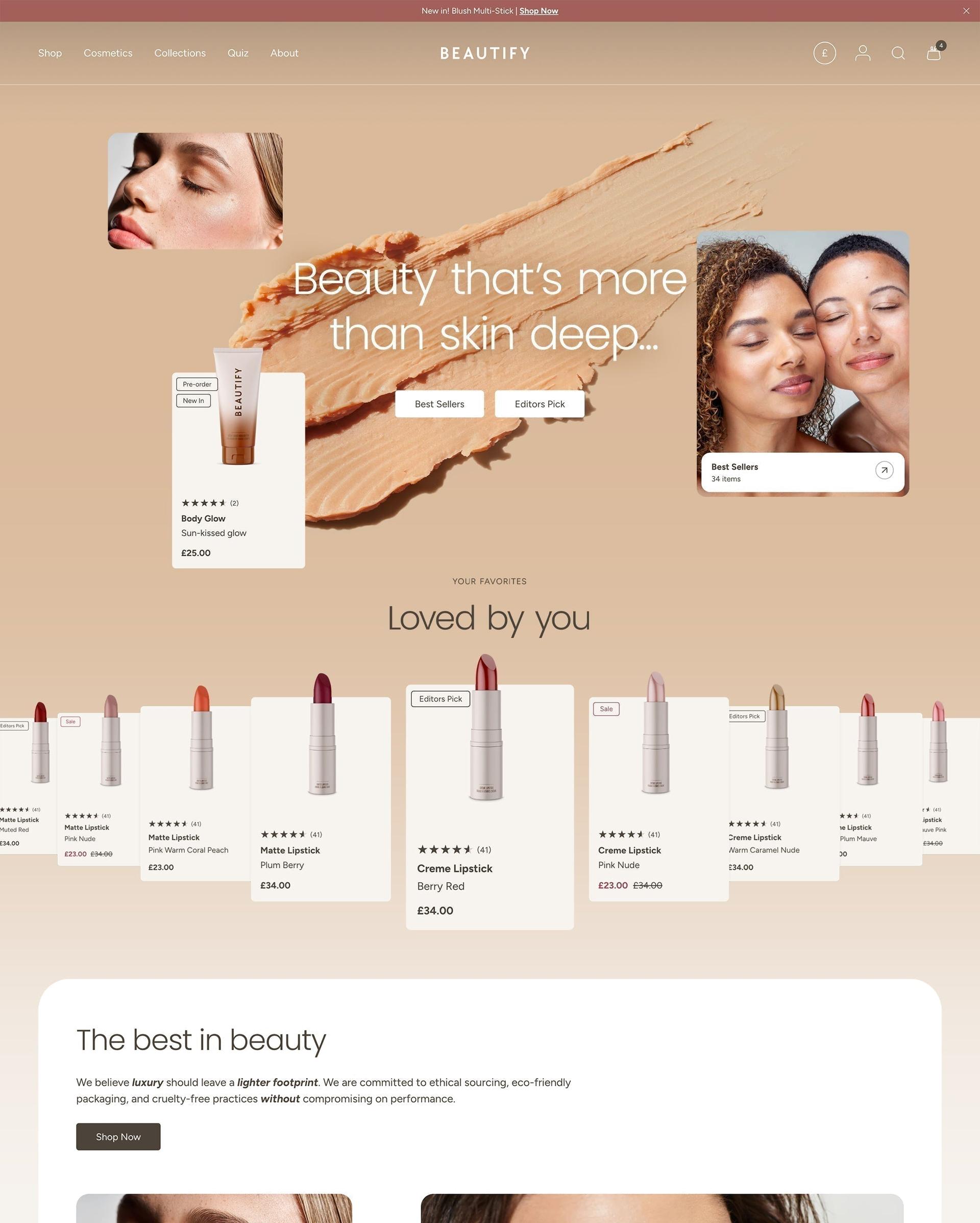 beautify